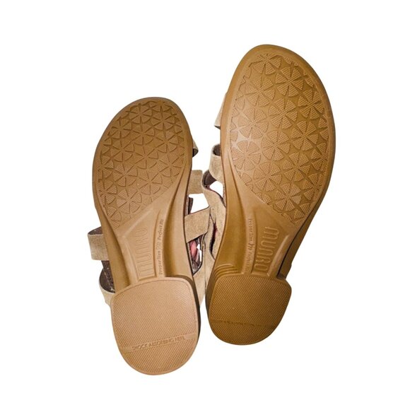 Munro Corine Brown Suede Gladiator Sandals Size 6.5 Comfort Cushion Ortho Shoe - Picture 11 of 11